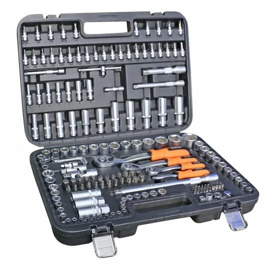 Car Tool Kit Set Box Impact Hand Screwdriver Tools Set Box Profesyonel Socket Set