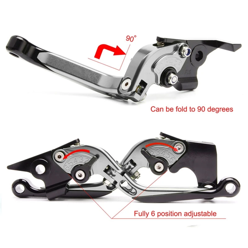 25 colors Motorcycle CNC Brake Clutch Levers For GIXXER 250 SF 250SF 150 125 2020-2023 2022 Adjustable Folding Extendable