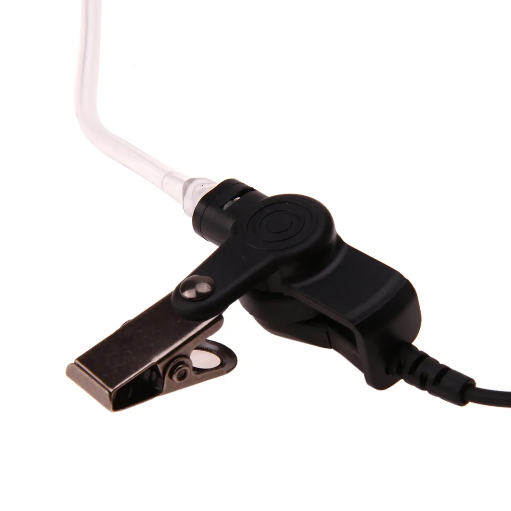 مكتب التحقيقات الفيدرالي نمط 2Pin السرية الصوتية الهواء أنبوب الأمن سماعة سماعة ميكروفون لاسلكي تخاطب سماعة سماعة لراديو كينوود Baofeng