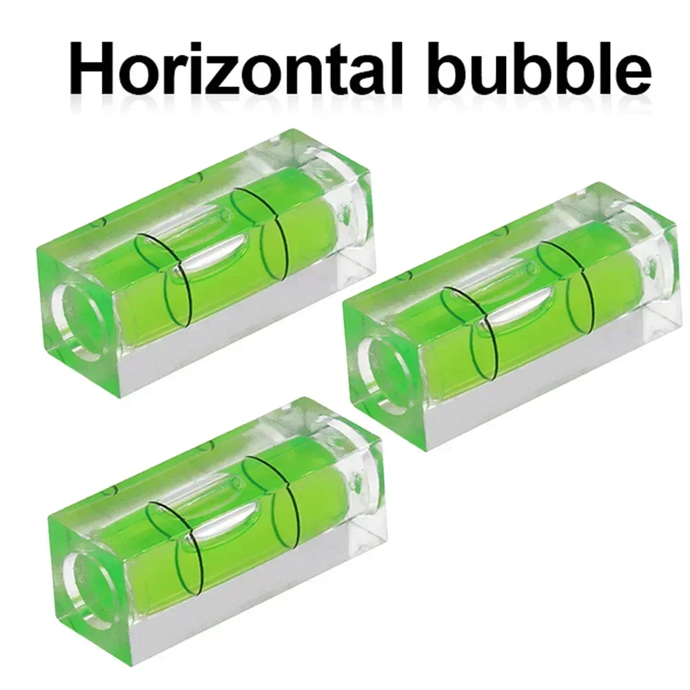 

Parts Practical Premium Useful Brand New Durable High Quality Spirit Level 3Pcs 40mm Bubble For Leveling Tubular