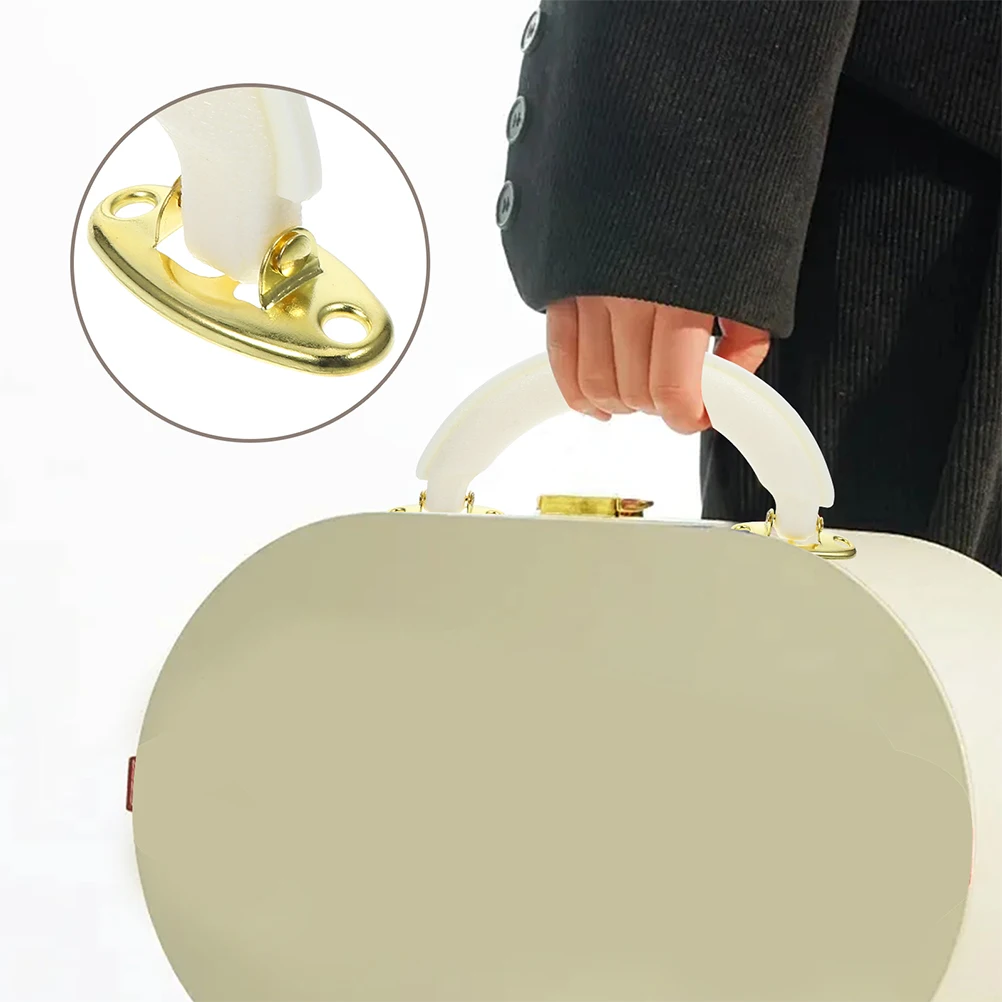 

2 Pcs Box Replacement H Purse Wrap Luggage Repair Guitar Case Comfortable Grip Strong Loadbearing Capacity