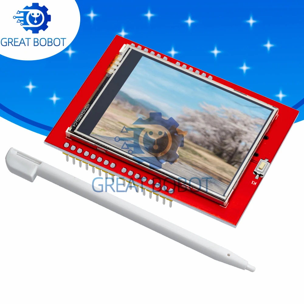 1PCS 2.4 Inch TFT LCD Touch Screen Module for Arduino UNO R3 & MEGA 2560 with Touch Pen