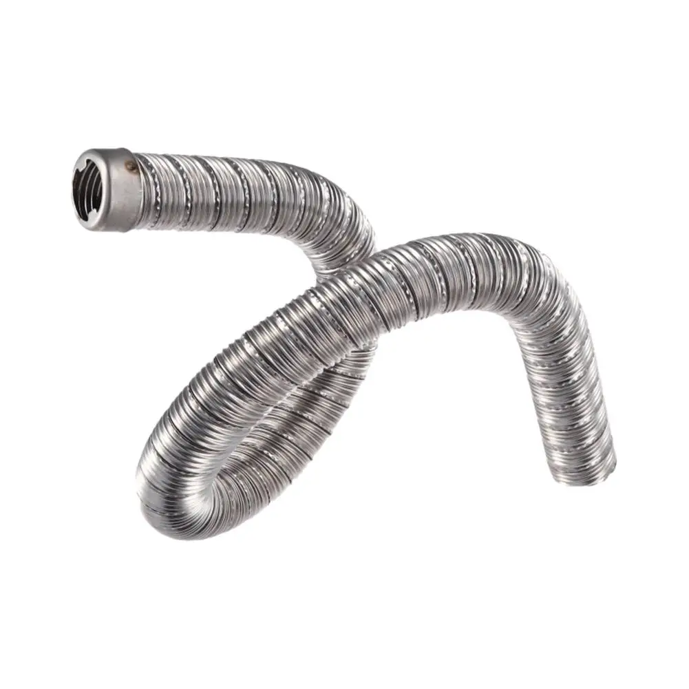 60cm 24mm Heater Exhaust Pipe Accessories For Eberspacher Webasto Air Heater Hose Stainless Steel Silver P4W1