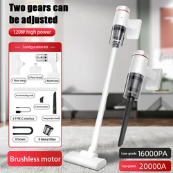 Wireless Car Vacuum Cleaner High Power Portable Cleaning Machine Strong Suction Handheld Vacuum Cleaner for Car Home and Office