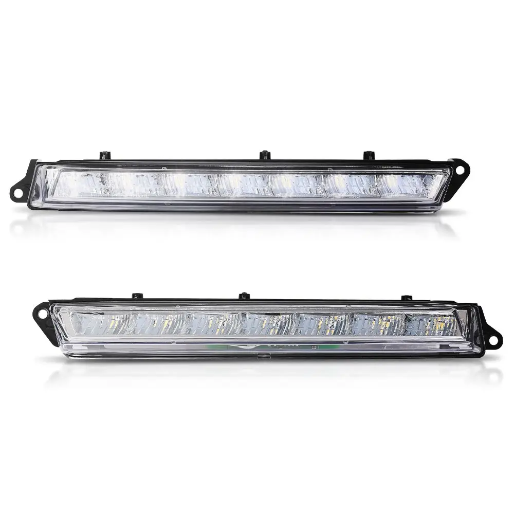 Front LED Fog Lights Fit For 2007-13 Mercedes-Benz X164 GL320 GL350 GL450 GL550