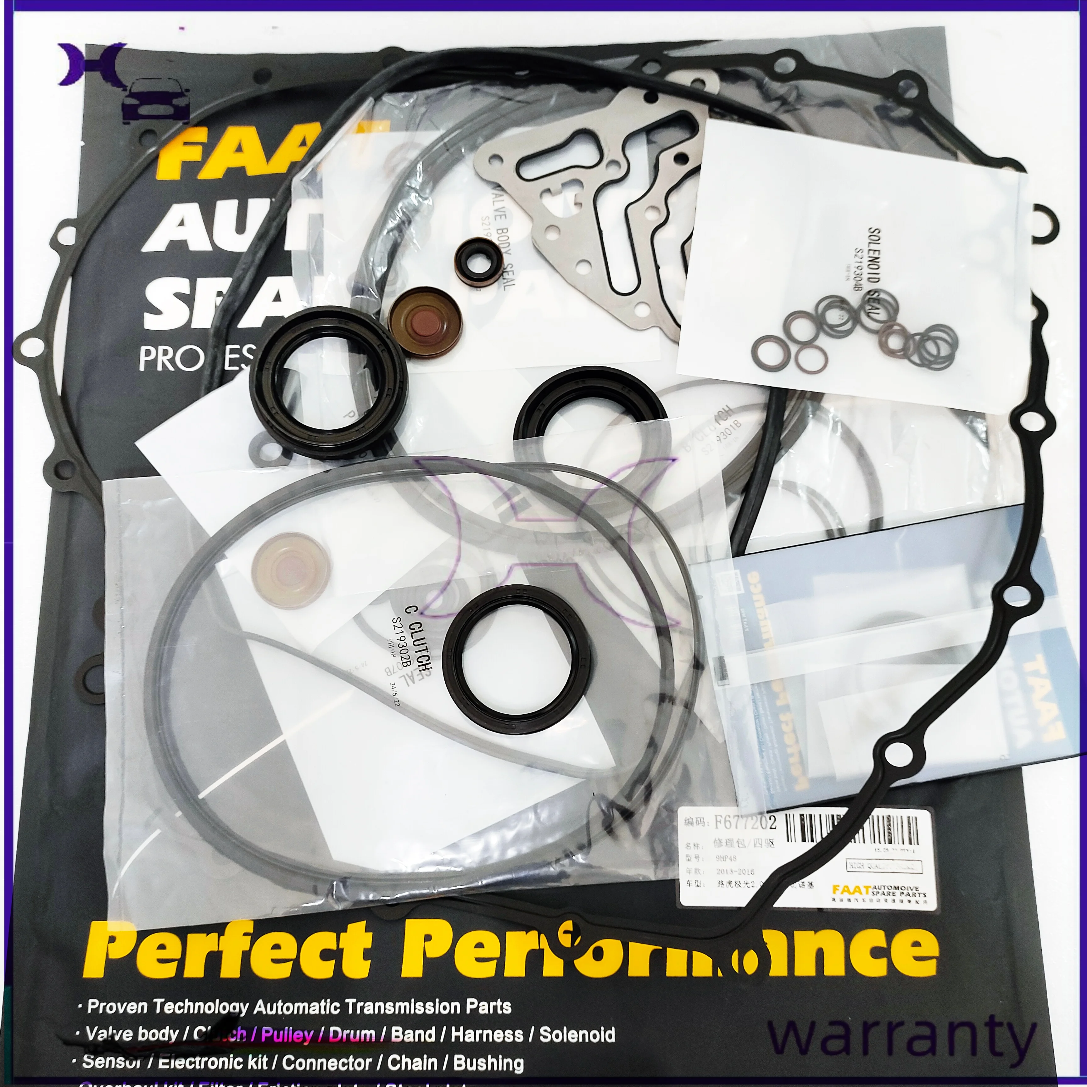 9HP48 Automatic Transmission Easy Rebuild Repair Kit Auto Parts For Land Rover