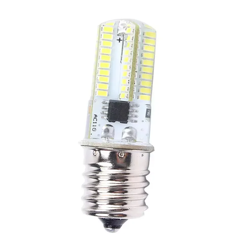 Dimmable E17 LED Small Corn Light Bulb AC 110V-120V For Refrigerator Machine Tools Hood Sewing Machine Energy Conservation