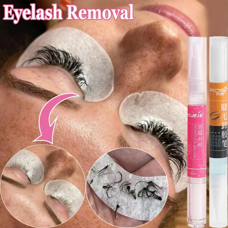 10ml Eyelash Extension Glue Remover False Eye Lashes Makeup Removers Tool False Lash Eyelash Glue Remover No stimulation Makeup