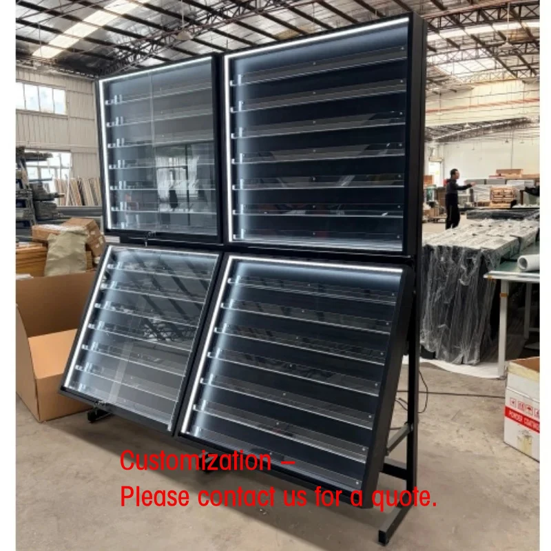 custom.Single Sided Trading Card Display With Led Light Factory Custom TGC Graded Sports & Baseball Card Display Show