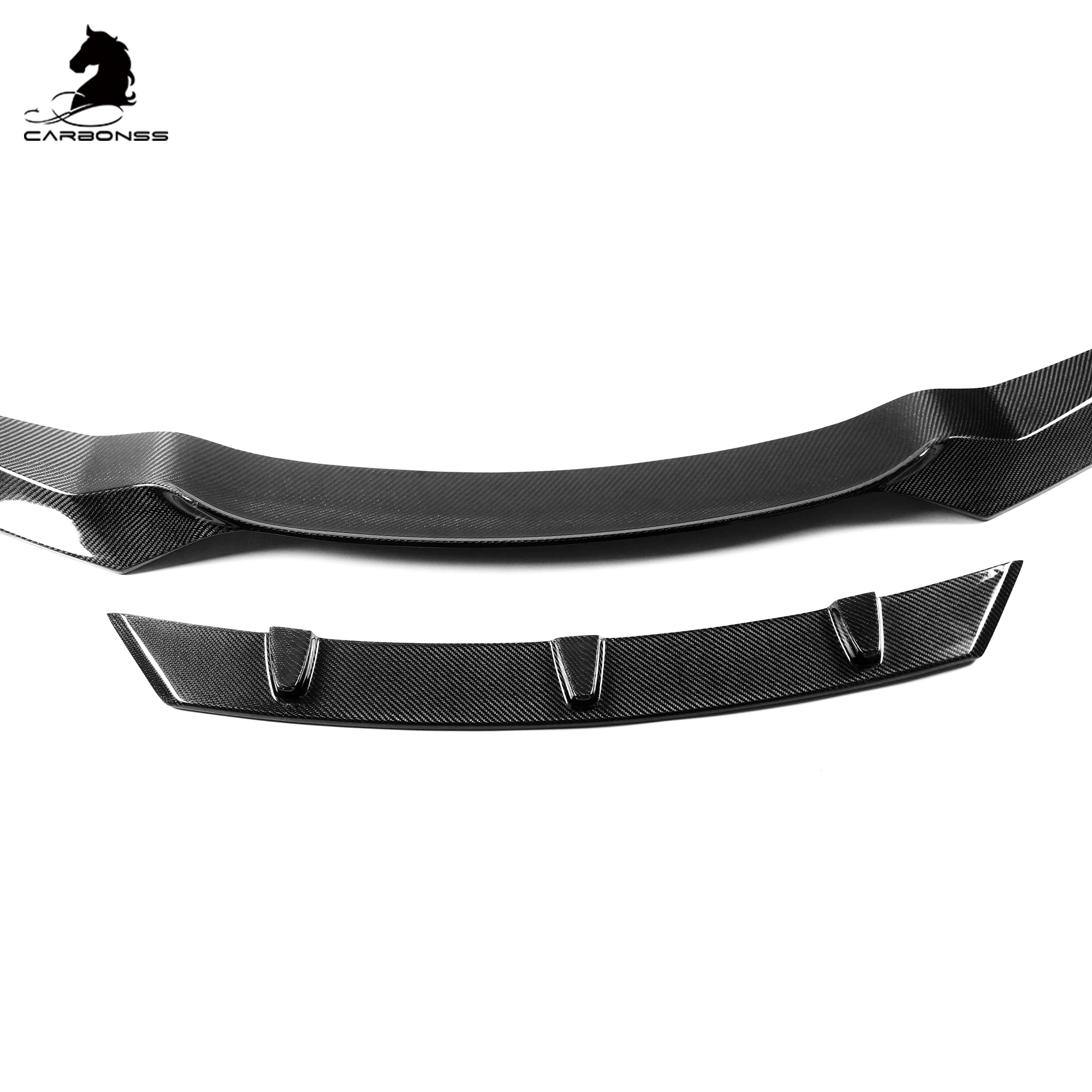 

Factory Hot Selling Hot Sales Carbon Fiber Body Kit V Type 2PC Front Bumper Lip Fit for F87