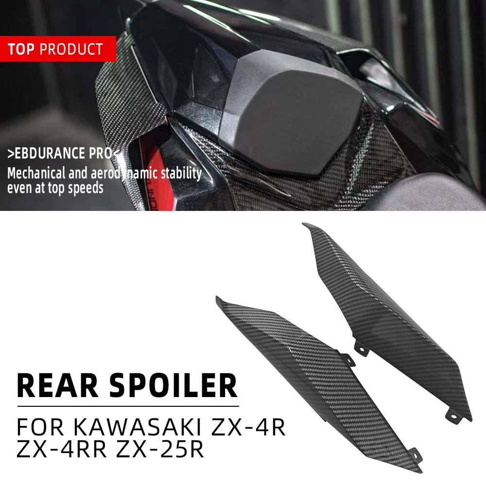 Motorcycle aerodynamics fixed wing GP racing wing side lower force spoiler For Kawasaki ZX-4R ZX-25RR ZX4R-R/RR 2020-2024