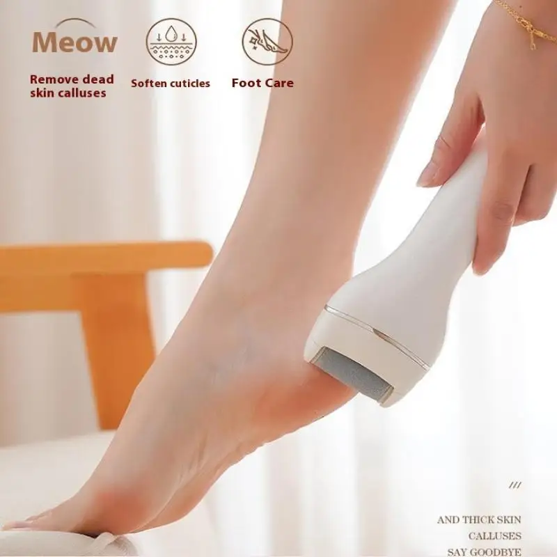 Electric Foot Callus Remover USB Charging Foot Scrubber File Portable Waterproof Foot Filer Pedicure Tool For Dry And Crack Feet