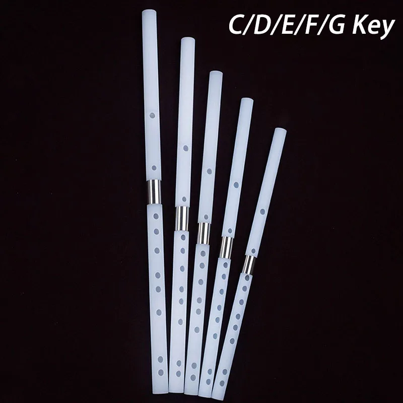 Acrylic Transverse Flute Beginner Adult Portable Flutes Traditional Child Performance Flute Professional Woodwind Instruments