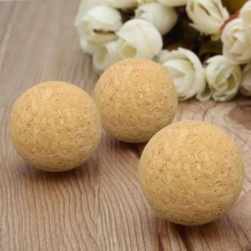 Description Picture 6 of item10pcs 35mm Cork Solid Wood Foosball Table Soccer Ball Football Baby Foot Fussball Desktop Table Soccer