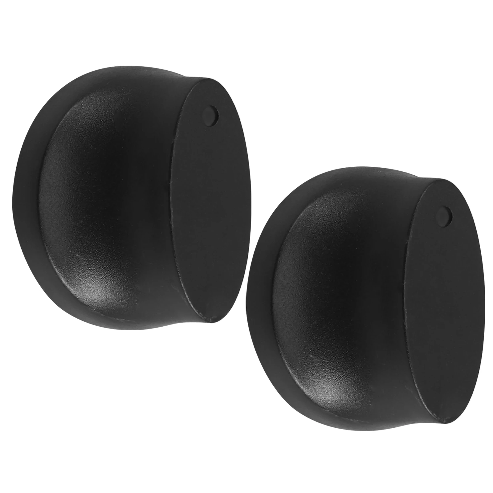 

2pcs Black ABS Plastic Rice Cooker Knob Replacement Universal Stove Top Knobs for Kitchen Gas Oven Cooktop BBQ Grill