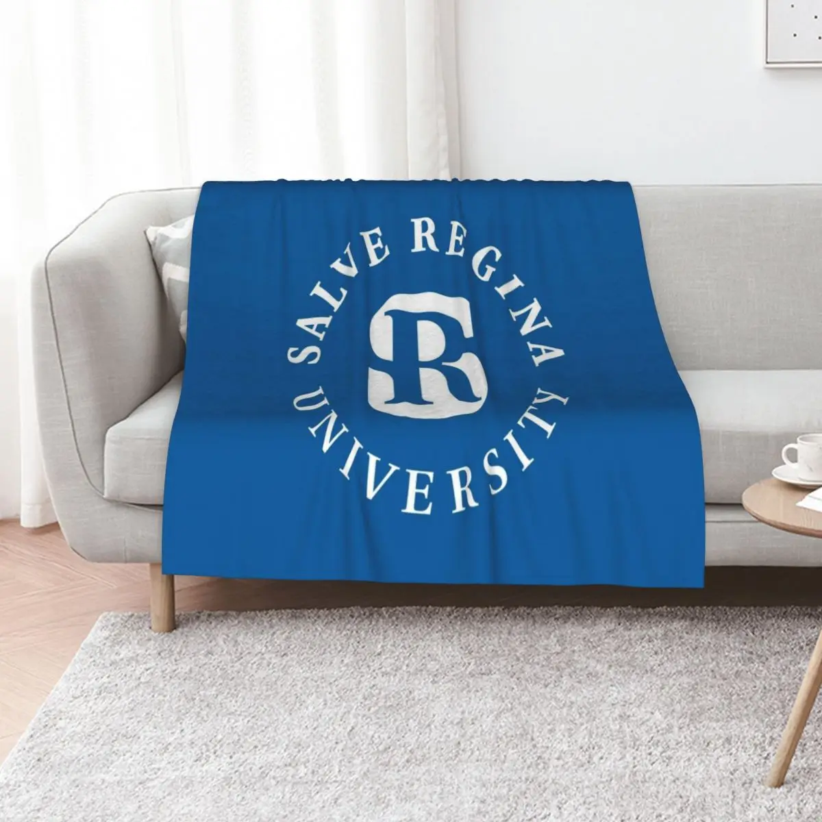 Manta suave para aire acondicionado de la Universidad Salve Regina, manta suave para oficina y hogar
