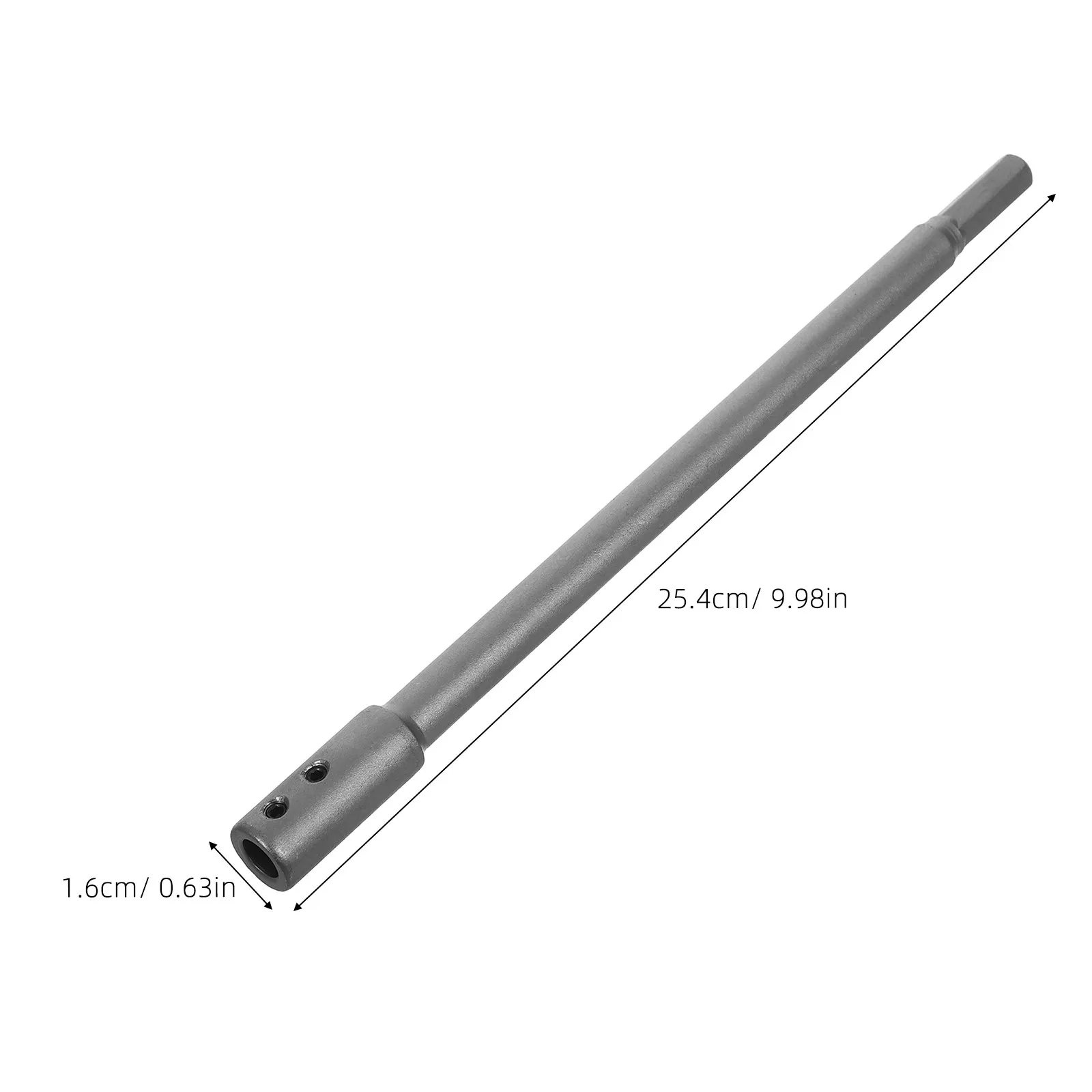 Extra Long 10 Alloy Steel Forstner Bit Extension High Hardness Drill Extension Deep Drilling Wood Metal Hand Tool Accessories view 3