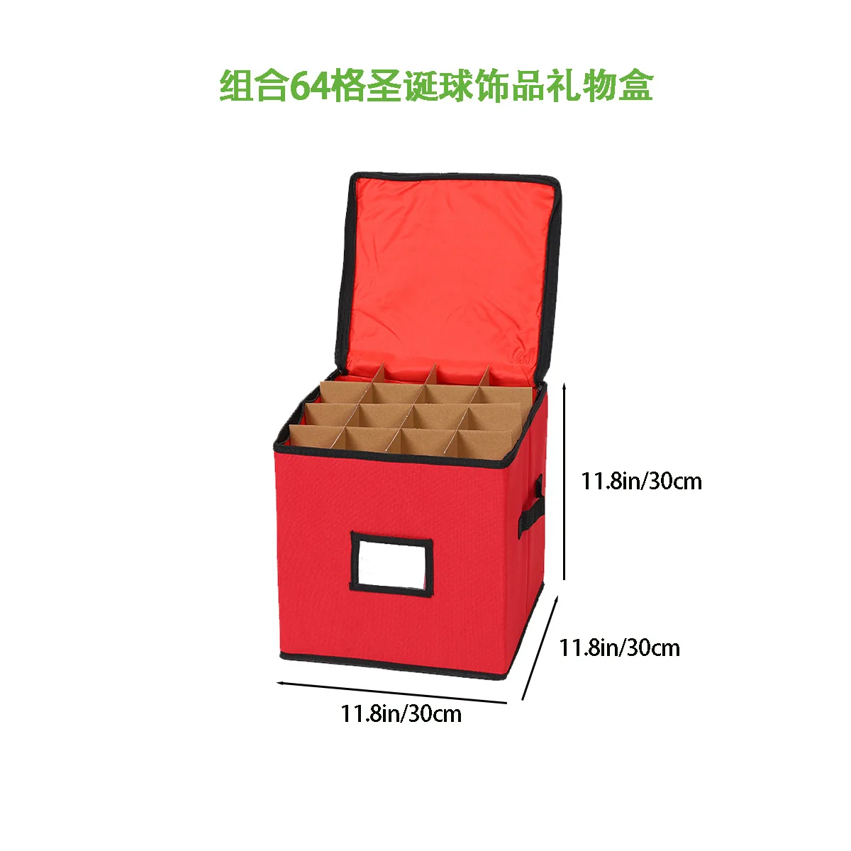 Christmas Ball Storage Box Christmas Decoration Ball Storage Box Foldable Christmas Gift Waterproof Dustproof Oxford Storage Bag