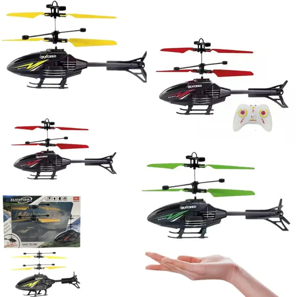 Mini vliegende helikopter speelgoed afstandsbediening helikopter vliegtuig oplaadbare infraroodsensor/drone/USB opladen hobby's