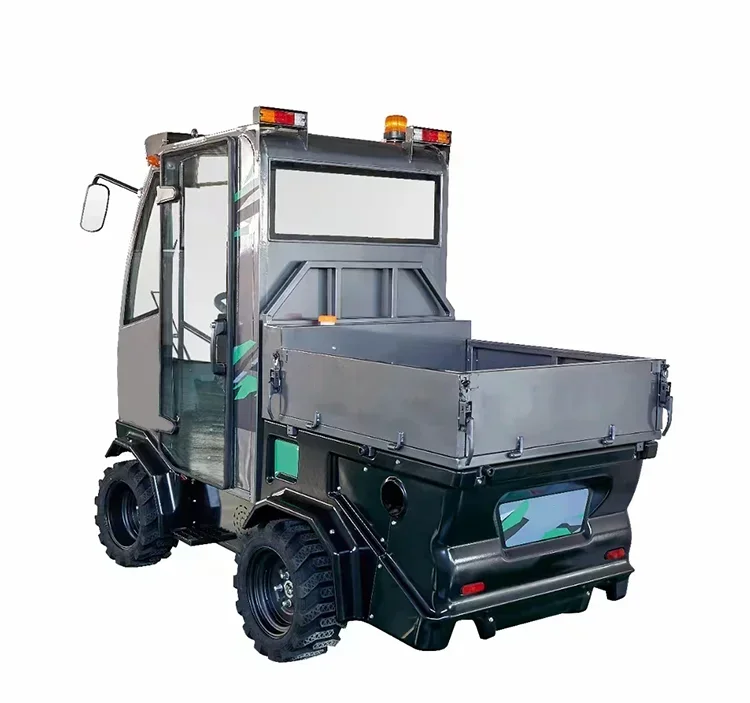 Snow Sweeper With Driver's Cabin Outdoor Windshield High Efficiency Snow Plow Snow Thrower