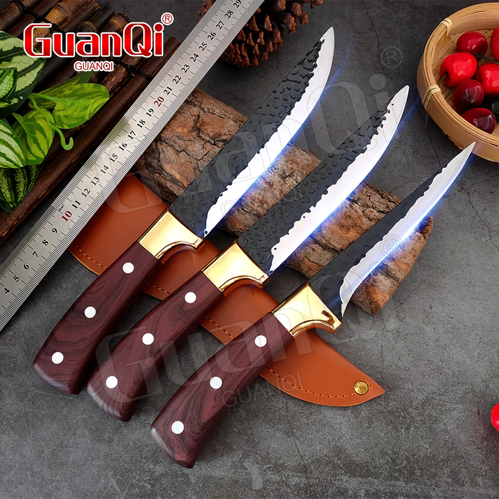 

1-3Pcs/set Boning Knife Stainless Steel Fishing Knife ABS Handle Kitchen Chef Knife Meat Fish Fruit Vegetables Cutting Tools