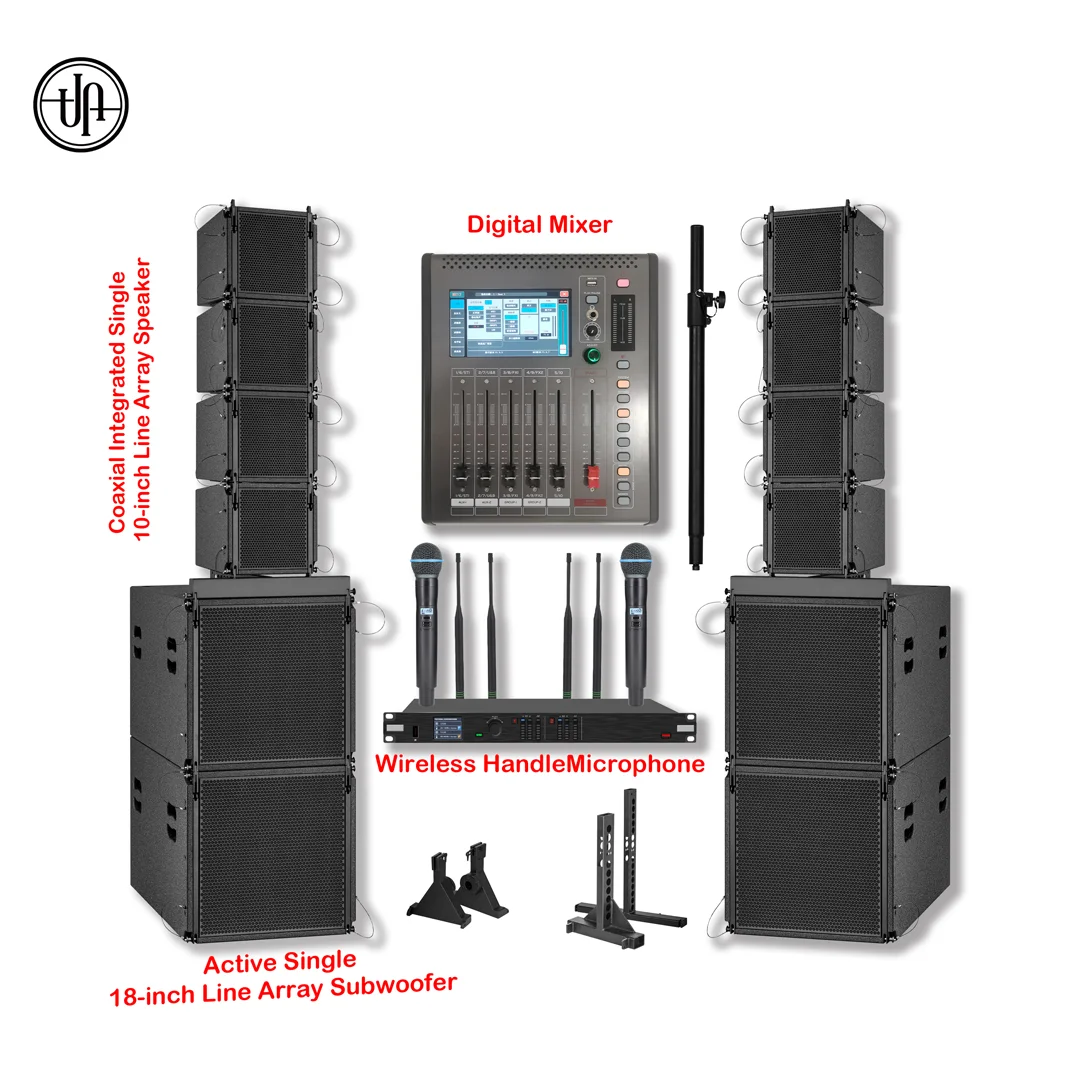

Professional Column Speaker Sound System Line Array Audio Speaker Sound pa System Monitor Speaker Active Sub Loudspeaker