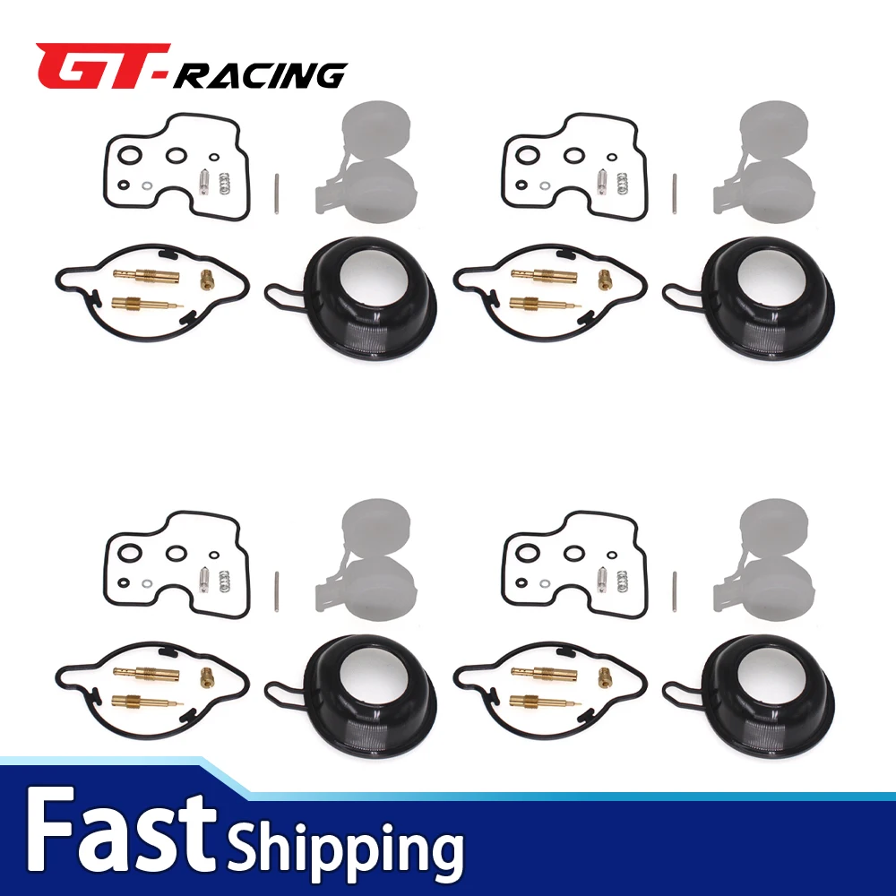 

4X FOR CBR900RR SC33 BJ 96-99 CBR 900 RR Carburetor Carb Rebuild Repair Kit Float Diaphragm