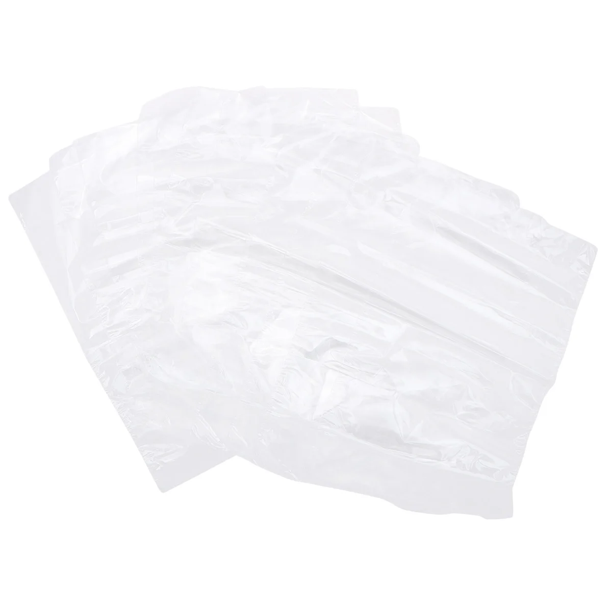 200pcs POF Heat Shrink Wrap Bags Waterproof Laminating Film Transparent Heat-shrinkable Bag for Soaps Bath DIY Crafts Size