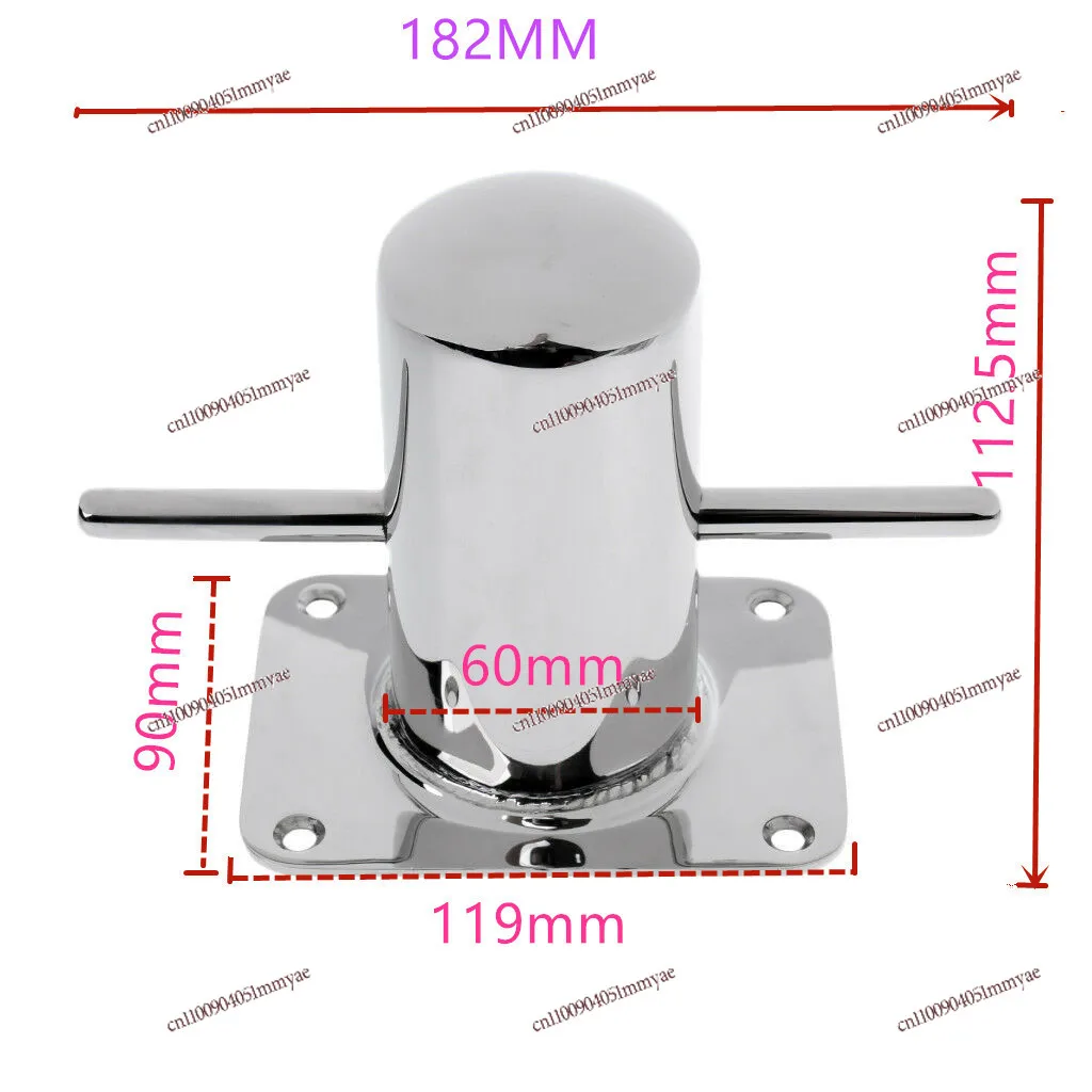 

316 stainless steel cross cable pile mooring pile tether stainless steel hardware accessories