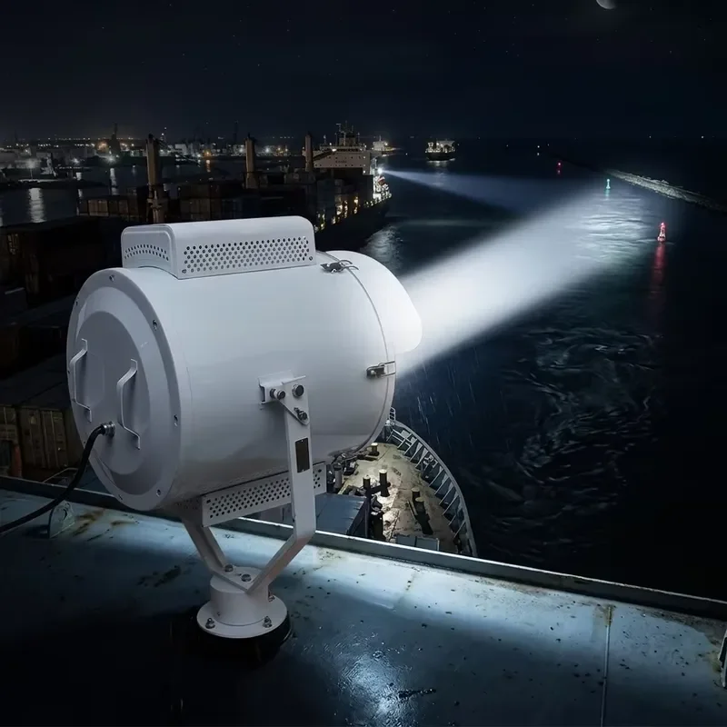 TZ2 2000W Waterproof IP56 Rated Marine Wireless Remote Control Search Light Stainless Steel ABS CCS Certified