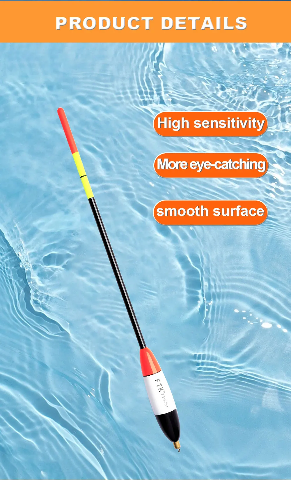NGB 4 Stück/Packung Barguzinsky-Fichten-Kupfer-Angelposen, Gewicht 2+2g/3+2g/4+2g/5+2g für Karpfenangeln, Boje, Schwimmer – Detail 11