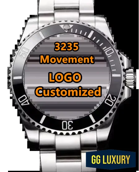 

GG Luxury VSF ARF 3235 Movement Submariner Automatic Mechanical Watch for Men - 41mm Sapphire Crystal, 904L Steel, Luminous Dial