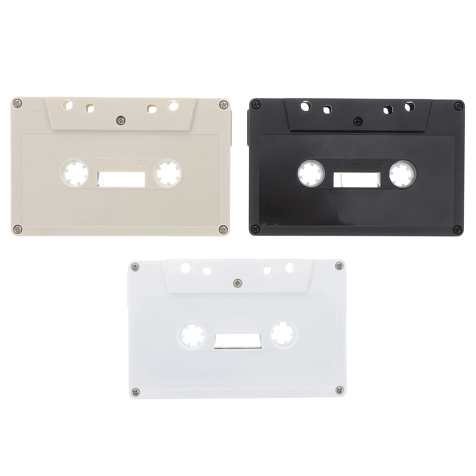 

3Pcs Cassette Tape Wall Decoration Retro Style DIY Party Blessings Blank Tapes Colorful Home Decor Cassette Tape Storage