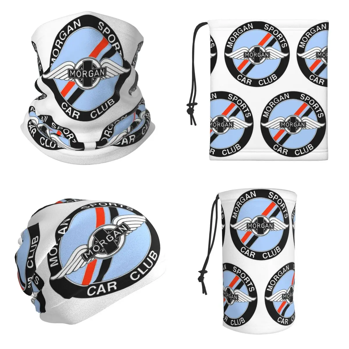 Morgan Motor Car Company Bandana Neck Gaiter Printed Mask Scarf Outdoor Sports Headwear For Men Women Adult Breathable