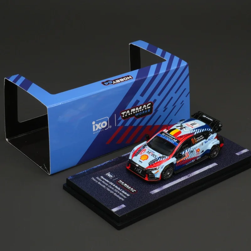 

TW IN STOCK 1:64 I20 N Rally1 Hybrid Rally 2024 Diecast Car Model Collection Miniature Toy Tarmac Works