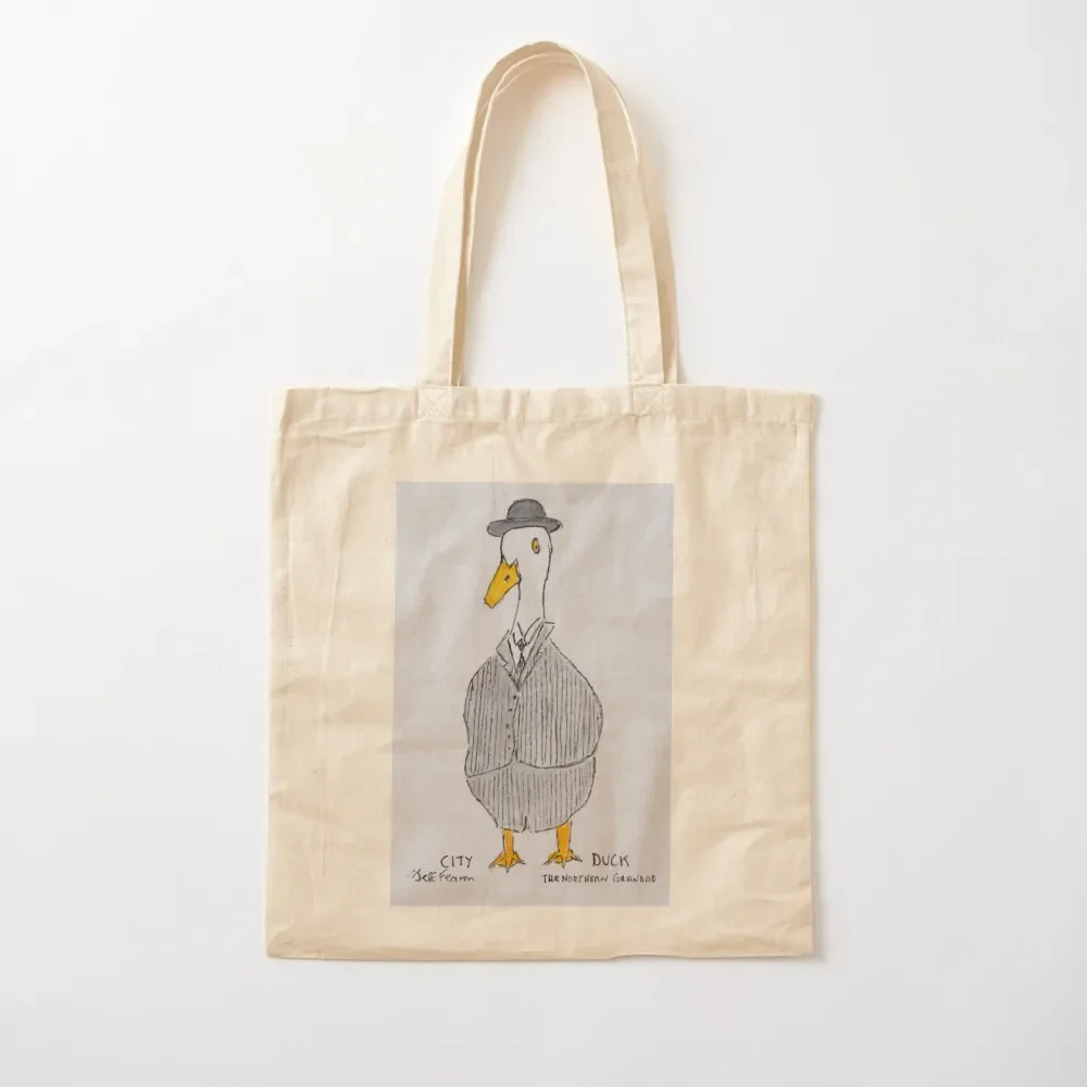 City Duck Tote Bag Reusable bags personalized tote bag bag luxury women shopping trolley