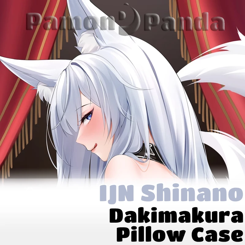 

IJN Shinano Dakimakura Azur Lane Game Sexy Pillow Case Hugging Full Body Cushion Cover Otaku Pillowcase Bedding Decor Home Gift