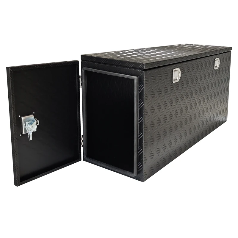 

Waterproof Aluminum Checker Plate UTE Truck Toolbox for Trailer and Pickup Heavy Duty Durable Storage Box