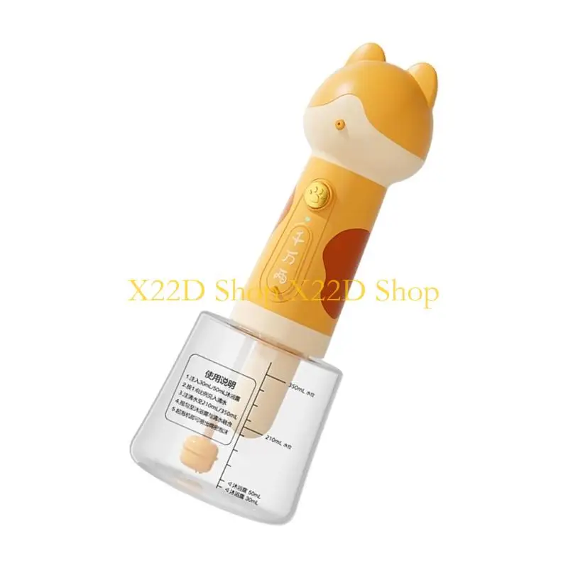 X22D Action Pet Bath Machine 1200mAh Capacity Ergonomic Plan