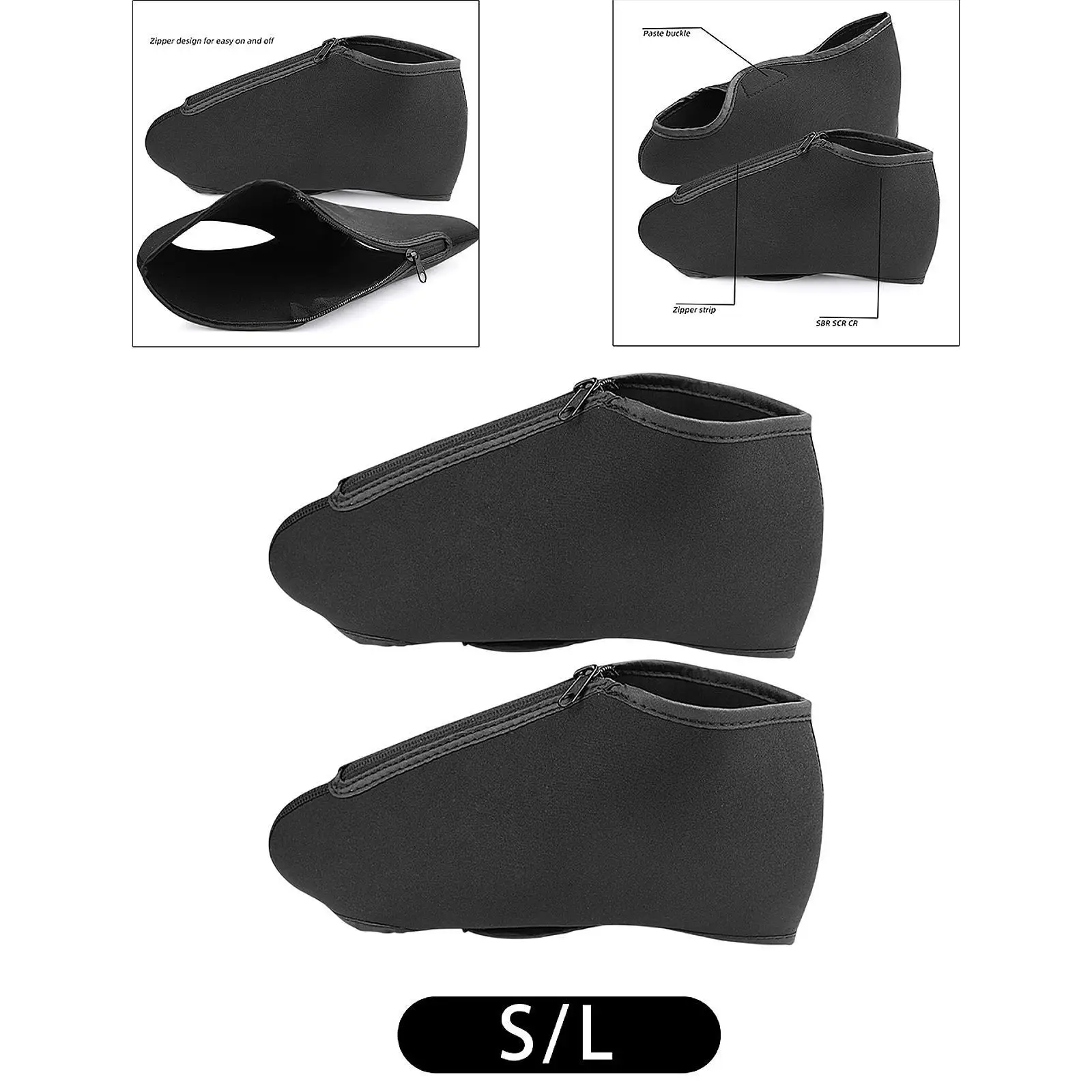 2 stuks Skate Boot Covers Bescherming Cover Draagbare Beschermende Overschoen Schoenen Protector voor Kunstschaatsen Volwassenen Kinderen Jeugd