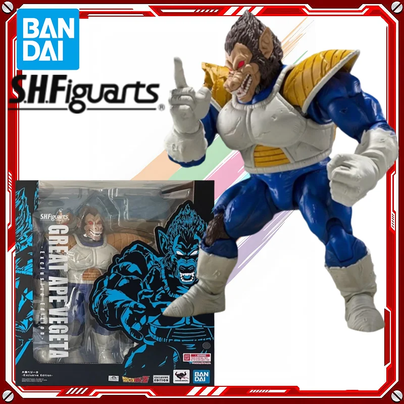 

In Stock Bandai SDCC 2025 S.H. Figuarts Dragon Ball Z Great Ape Vegeta Figure Exclusive Anime Action Model Collectible Toys Gift