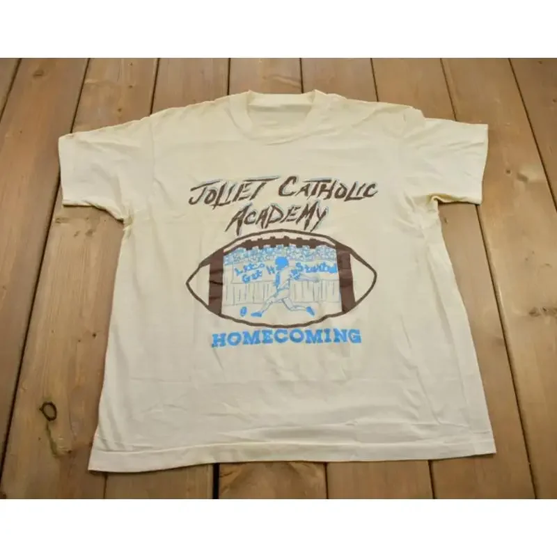 Vintage 1980s Joliet Catholic Academy Homecoming T Shirt