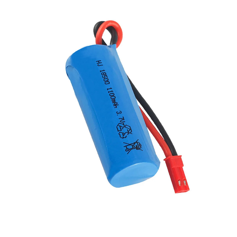 3.7V 1100mAh bateria Lipo 18500 dla S900 FT008 helikopter zdalnego sterowania/łódź 3.7V bateria lipo SM/JSTPlug dla RC zabawki