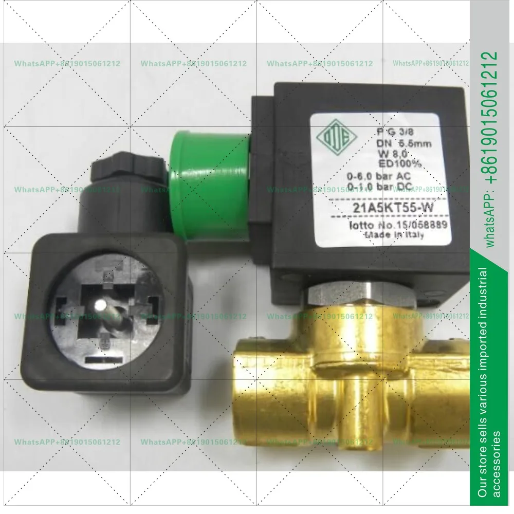 ODE solenoid valve imported from Italy 21A5KT55-W 3/8