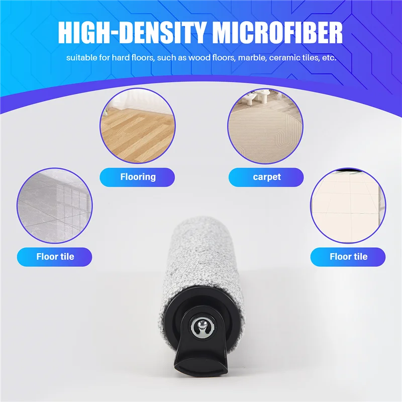 ABRG-فرشاة دوارة ناعمة لـ TINECO Ifloor 3 Floor One S3 اللاسلكي الرطب الجاف الطابق غسالة يده مكنسة كهربائية الملحقات