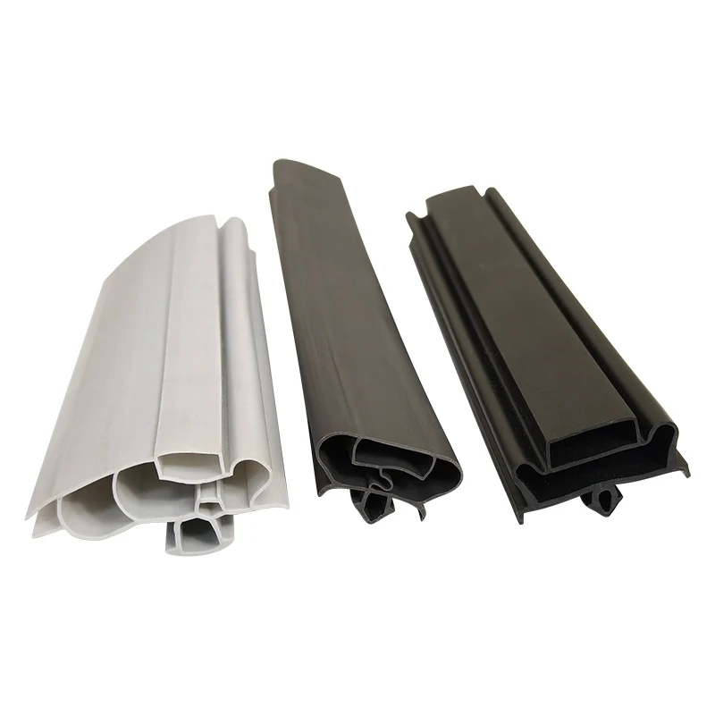 2.5m-5m EU Certified Fridge Door Seal Food Grade Mold Proof Silicone Low Temp Magnetic Seal for Wine Coolers/Freezers