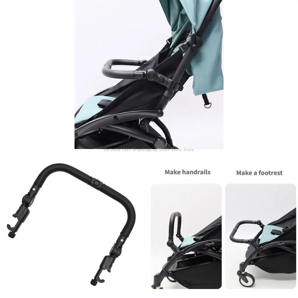 

Bumper Bar Adjustable Handlebar Strollers Enclosure Accessory Detachable Handle
