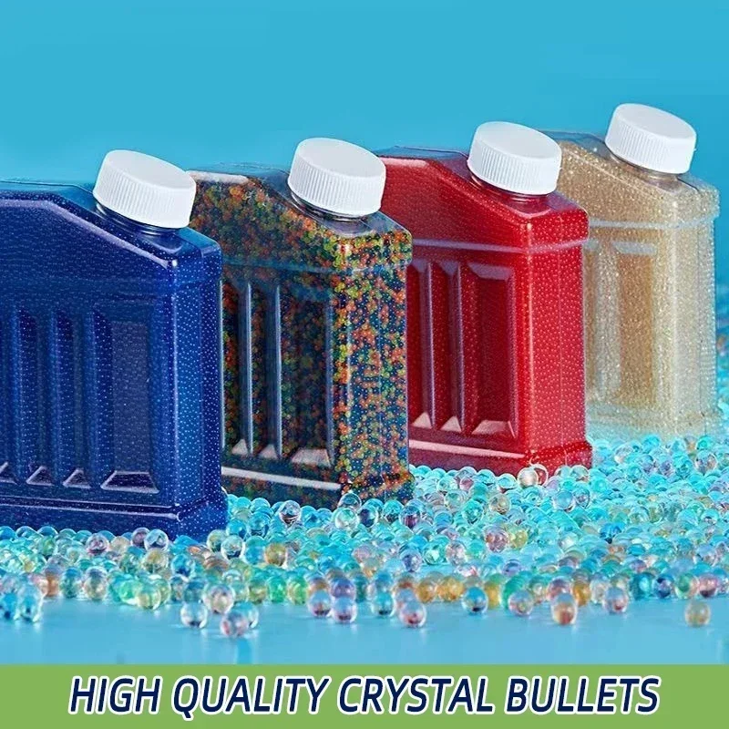 Kolorowe Kryształowe Kulki Małe Kwadratowe Butelki Kryształowe Kulki 7-8MM Koraliki Absorbujące Wodę Koraliki do Wypełniania Baniek