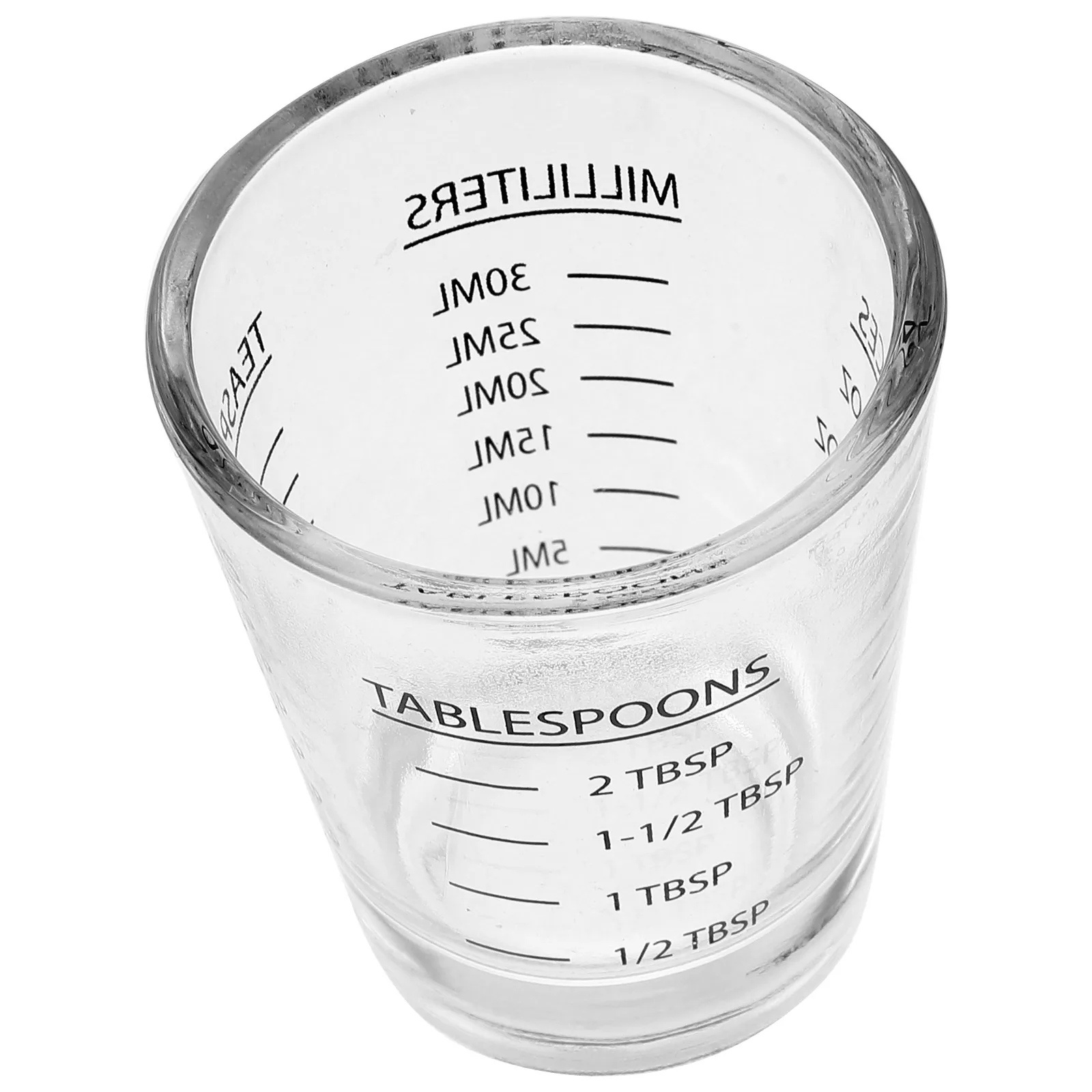 

30Ml Shot Ounce Cup Thickened Glass Measuring Cup for Accurate Liquid Measurement in Cocktails Baking Cooking Bar Gadgets Set