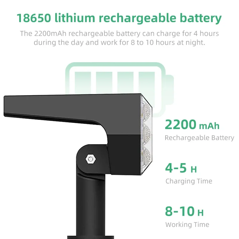 92 LED Solar Lights Outdoor Solar Spot Lights Outdoor IP67 Waterproof Solar Garden Lights 2 In 1 for Yard Garden Porch